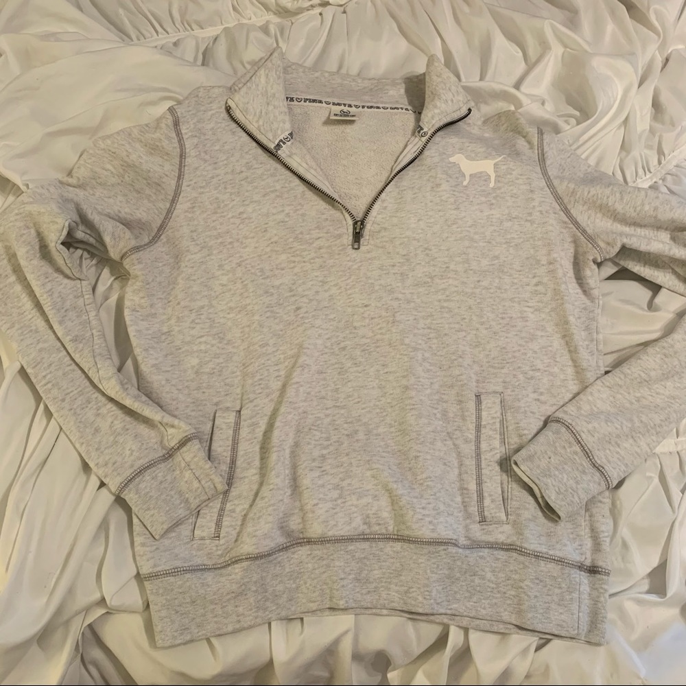 VS PINK half-zip